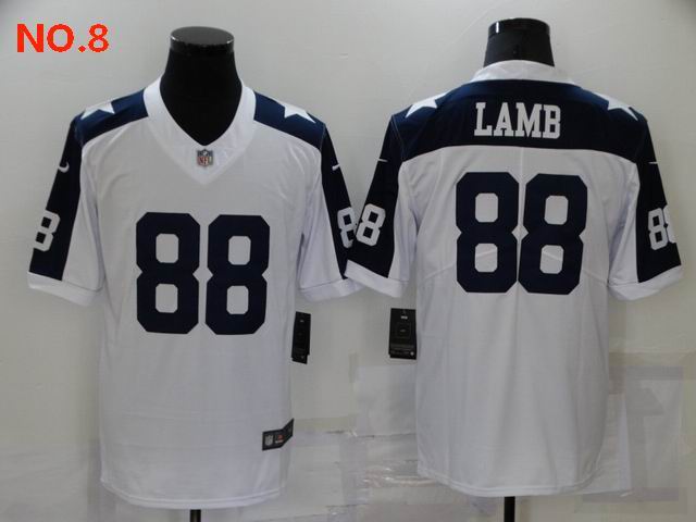 Men's Dallas Cowboys #88 CeeDee Lamb Jersey NO.8;